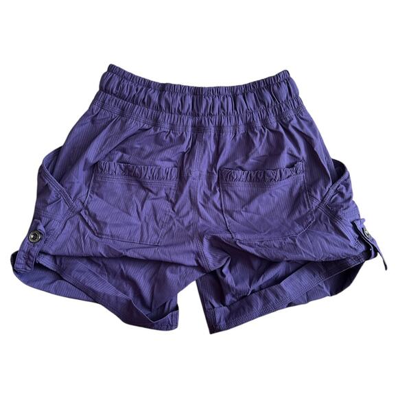 Lululemon Purple Paperbag Shorts, US4 - Picture 2 of 8